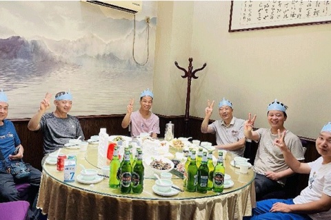 企業文化的員工生日派對